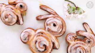 Paashaas kaneelbroodjes (cinnamon rolls)